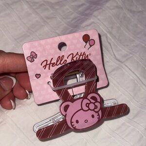 Hello Kitty Sanrio Hair Clip NWT